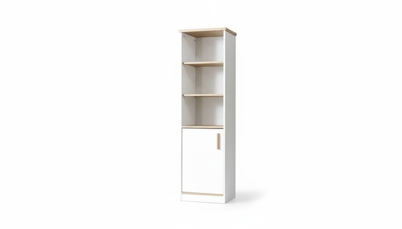 Exclusive white bookcase Designer bookshelf Children\'s room furniture