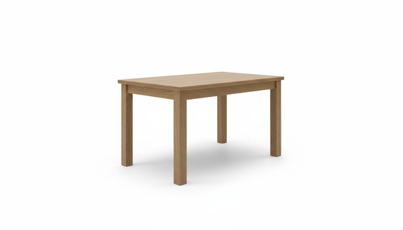 Modern style made of real wooden rectangular dining table 160/200cm, model - F – S1