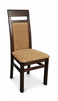 Fabric chair Chesterfield designer solid wood dining room chair designer upholstery