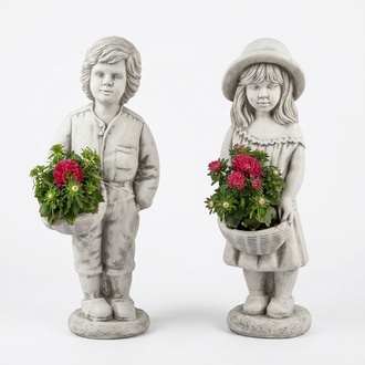 Figure flower pot plant pot decoration figure flower pots garden vases S101085