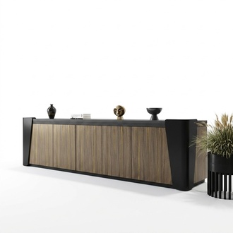File cabinet cupboard furniture shelf sideboard 260cm chests of drawers XXL shelves