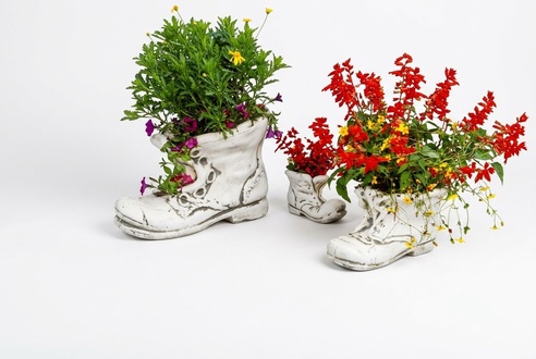 Flower pot plant pot decoration figure flower pots garden vases shoe New 158