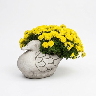 Flower pot plant pot decoration figure flower pots garden vase duck 572