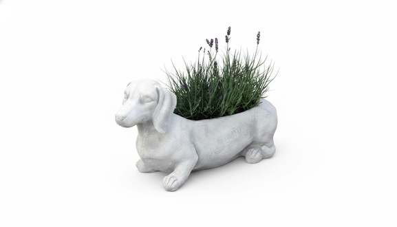 Flower pot plant pot decoration figure flower pots garden vases dog S103113