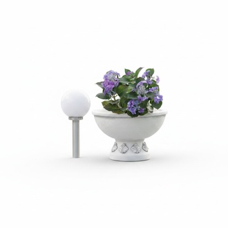 Flower pot plant pot decoration figure flower pots garden vases vessels 204043