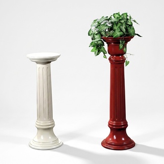 Flower stand Flower column Flower basket Flower stand Flower stand White new