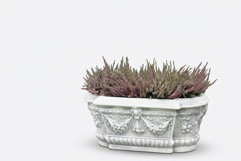 Flower Pots Box Pot Flowers Pots XXL Concrete Garden Terrace Sculpture S104076