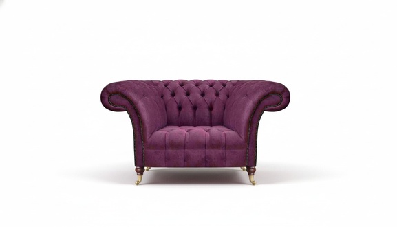 Luxury chair furniture living room new seating upholstered furniture Chesterfield