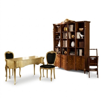 Furniture Classic Style Bookcase Design Luxury Cabinet Italy Furniture Baroque Style New