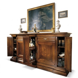 Furniture Italian furniture sideboard chest of drawers classic closet solid wood