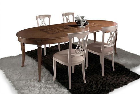 Furniture Tables Solid Wood Table Luxury Dining Table Italian Design Italy