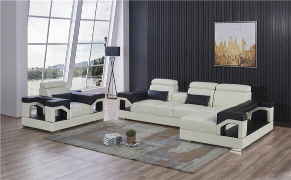 Upholstered suite corner + armchair couch design couch leather sofa seat corner