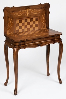 Game table chess chess table table wood tables the game furniture antique style new