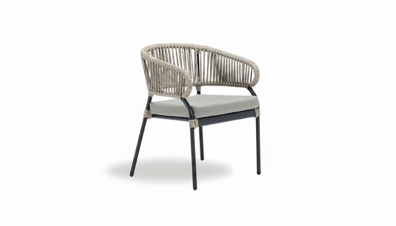 Garden chair rattan chair high quality rattan chair gray modern luxury style