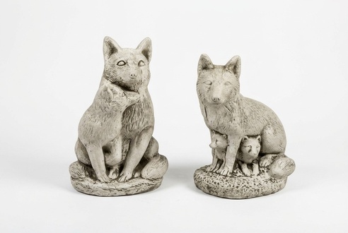 Garden decoration fox statue sculpture figures sculptures designer figure statues 501