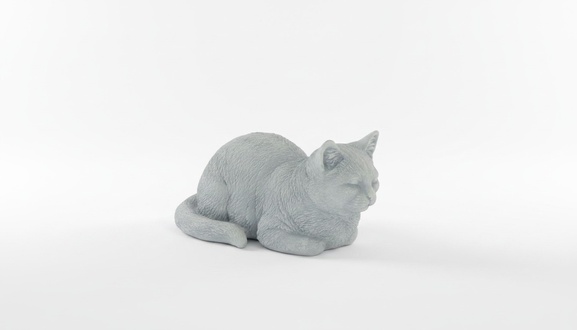 Garden decoration cat terrace stone figures figure decorative statue sculpture 103106
