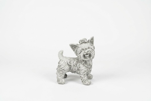 Garden Decoration Dog Terrace Stone Figures Figure Deco Statue Sculpture S103071