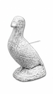 Garden Decoration Duck Terrace Stone Figures Figurine Statue Sculpture Bird 520