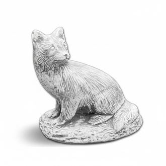 Garden decoration fox terrace stone figures figure decoration statue sculpture 502