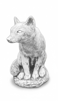 Garden decoration fox terrace stone figures figure decoration statue sculpture 503
