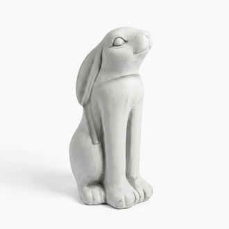 Garden decoration rabbit terrace stone figures figure decoration statue sculpture S103124
