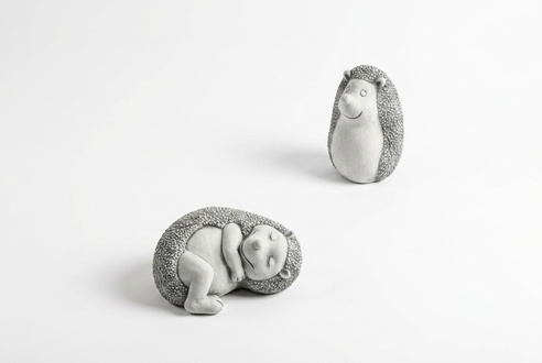 Garden decoration hedgehog terrace stone figures figure decoration statue sculpture S103057