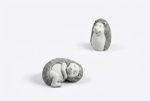 Garden decoration hedgehog terrace stone figures figure decoration statue sculpture new