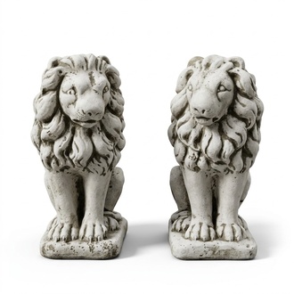 Garden Decoration Lion Statue Sculpture Figures Sculptures Designer Figure 251 New