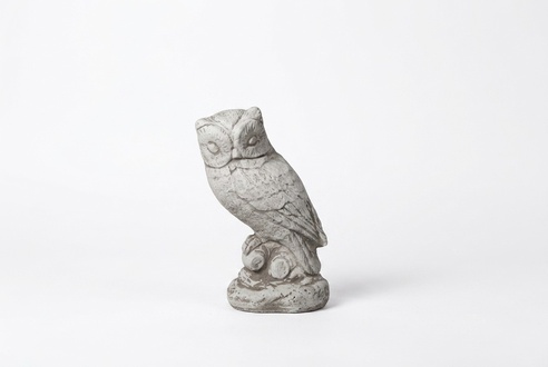 Garden decoration owl terrace stone figures figure decoration statue sculpture 532