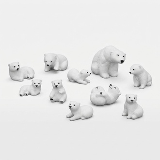 Garden Decoration Polar Bear Statue Sculpture Figures Sculptures Designer Figure 201