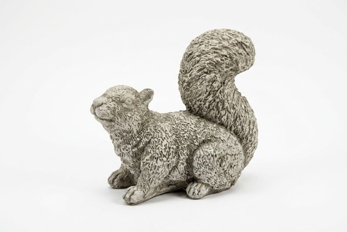 Garden Decoration Squirrel Patio Stone Figures Figurine Statue Sculpture 483