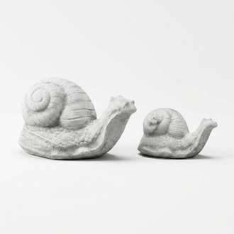 Garden decoration terrace stone figures figure decorative statue sculpture snail