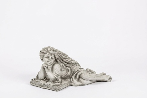 Garden figure angel garden 26cm pond figure people cast stone garden decoration S201179