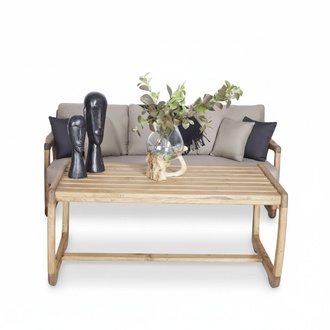 Garden furniture sofa 3-seater seating furniture wood luxury dining table modern patio furniture