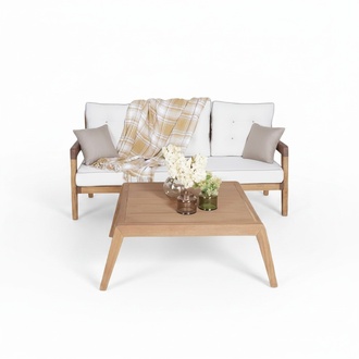 Garden furniture sofa 3-seater modern coffee table designer seating furniture complete