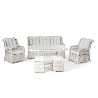 Garden furniture sofa set table stool armchair veranda seating groups dining table sofa