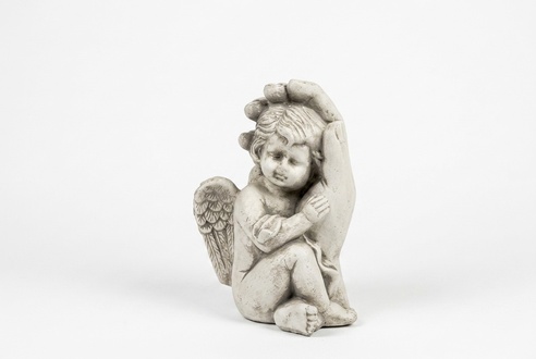 Grave angel cross grave decoration grave decoration stone decoration statue sculptures S201182