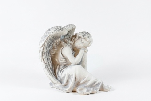 Grave Angel Guardian Angel Grave Decoration Angel Figure Grave Decoration 24cm S101171