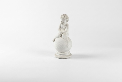 Grave decoration grave stone decoration angel figure sculpture god holy 25cm S101031