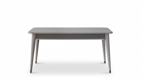 Grey dining table Designer dining room furniture Extendable wooden table New
