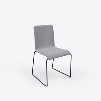 Grey Single Seater With Stainless Steel Feet Designer Chairs Dining Room Furniture New