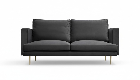 Grey Three Seater Sofa Fabric Living Room Design Couches Upholstery Sofas Luxury Furniture