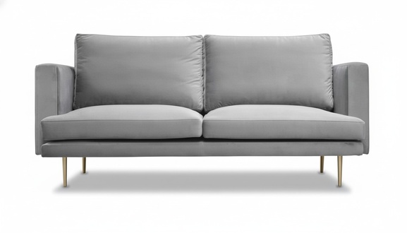 Gray three-seater sofa living room design couches upholstered sofas Italian furniture