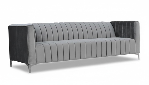 Grey Three Seater Sofa Fabric Living Room Design Couches Upholstery Sofas Grey Couch