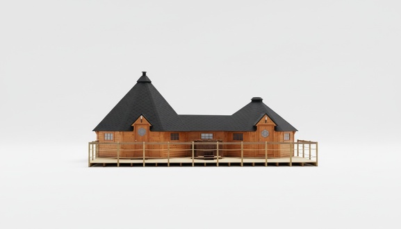 Grill Grillkota Lodge Grill Hut House Finnish Grills Grill House 25 m²