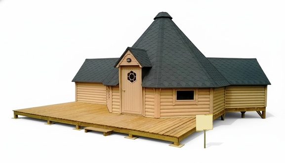 Grill Grill cabin hut Grill hut house Finnish grills Grill house 25m² Kota