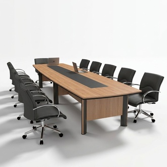 Large meeting table 500cm conference table office furniture study