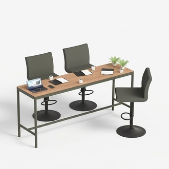 Large desk Standing desk Computer desk Office furniture Writing desk