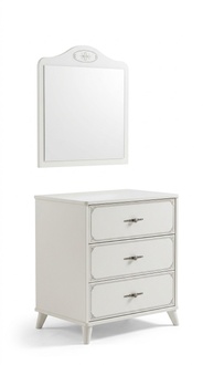 Group chest of drawers with mirror cabinet wood chests of drawers sideboard white luxury
