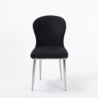 Group set of chairs 6x chair set textile upholstered seat dining room new